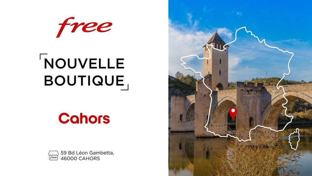Free ouvre une nouvelle boutique à Cahors