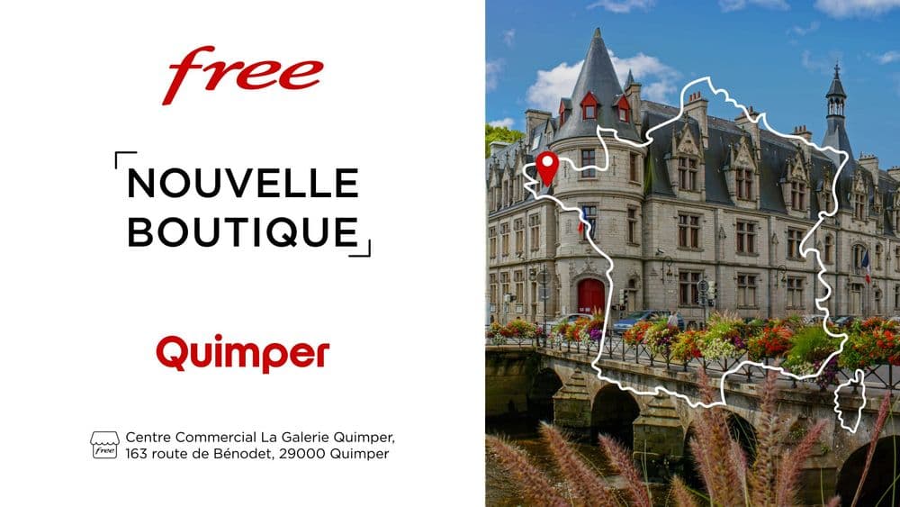 Free débarque à Quimper ! Enfin des forfaits à la pointe dans le Finistère !