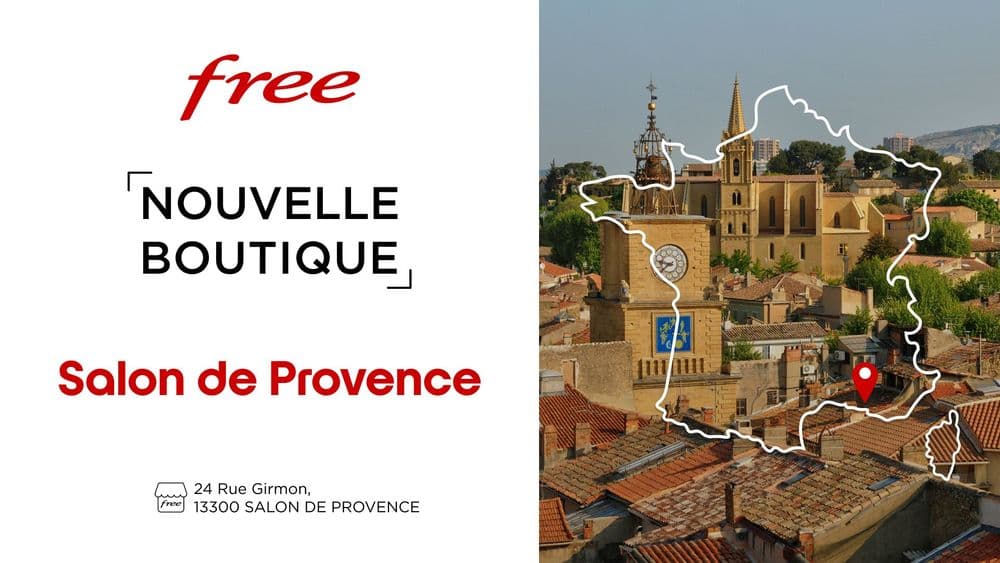 Une nouvelle boutique Free ouvre ses portes à Salon de Provence