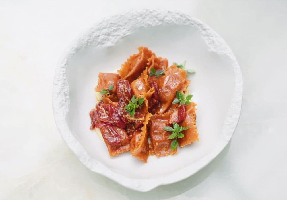 Al dente et succulents : les dumplings tomate et parmesan de Simone Zanoni