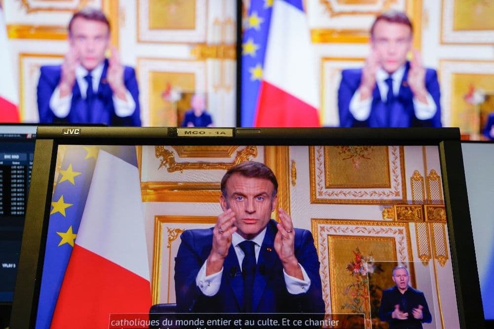 Situation internationale: Macron s'adressera aux Français à 20h