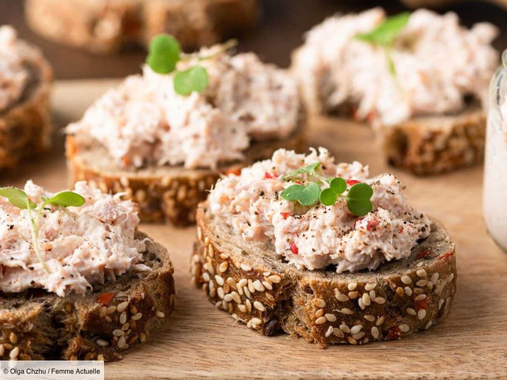 Tartinade de thon au fromage frais, la recette gourmande pour l’apéro prête en 5 minutes à peine