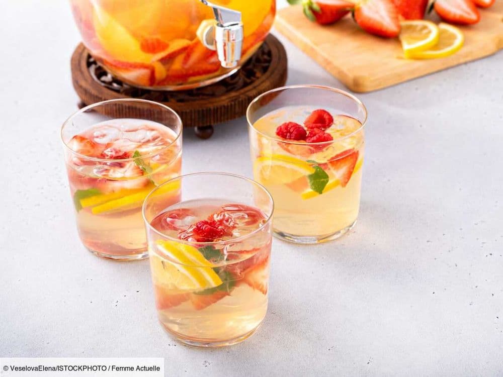 Il ne manque plus que les tapas ! La recette de la sangria blanche, parfait quand on reçoit