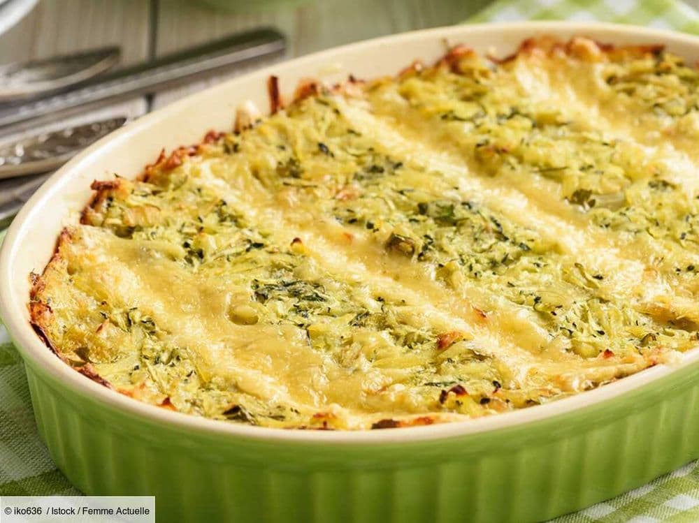 Gratin de ravioles au saumon et poireaux gratiné au comté : la recette facile encore meilleure le lendemain