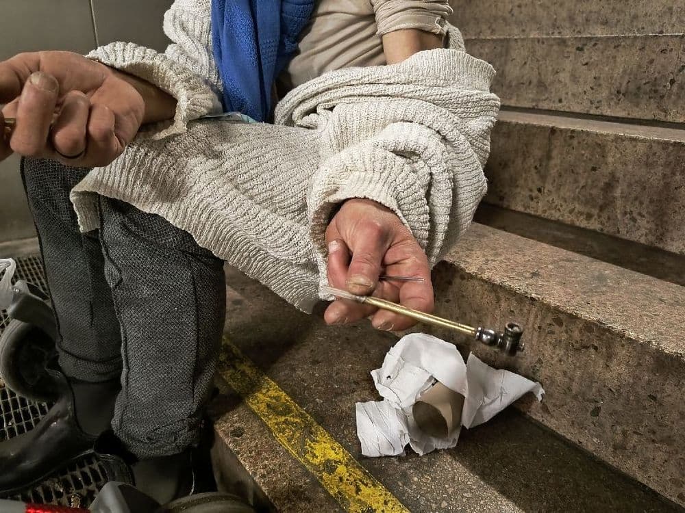 À Francfort, le dilemme du crack en plein centre-ville