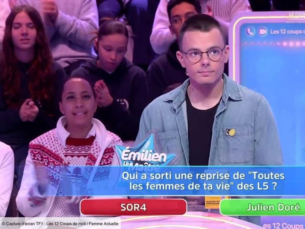 “On ne contredira pas Madame Macron" : Emilien des “12 coups de midi" dévoile pourquoi ce commentaire de Brigitte Macron l’a étonné