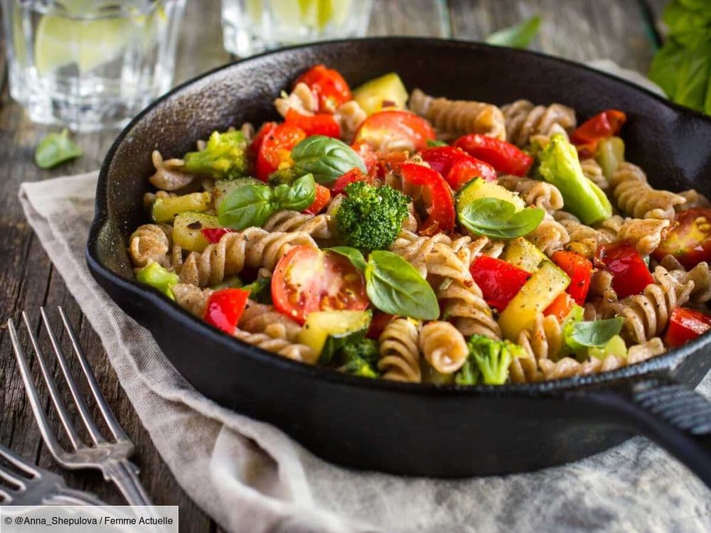 Nos recettes de pâtes aux légumes