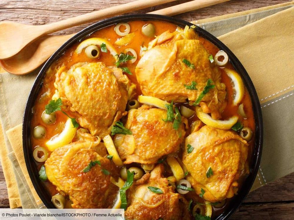 Poulet aux olives : accompagné de frites, ce plat va devenir votre incontournable du dimanche