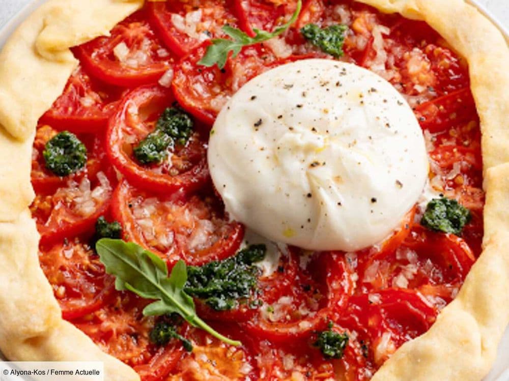 Tarte Tatin à la tomate et burrata : la super recette immanquable cet été