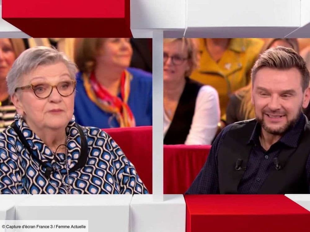 "Même toi Michel t’es tombé amoureux" : Jeanfi Janssens ému par la présence de sa mère dans "Vivement dimanche"