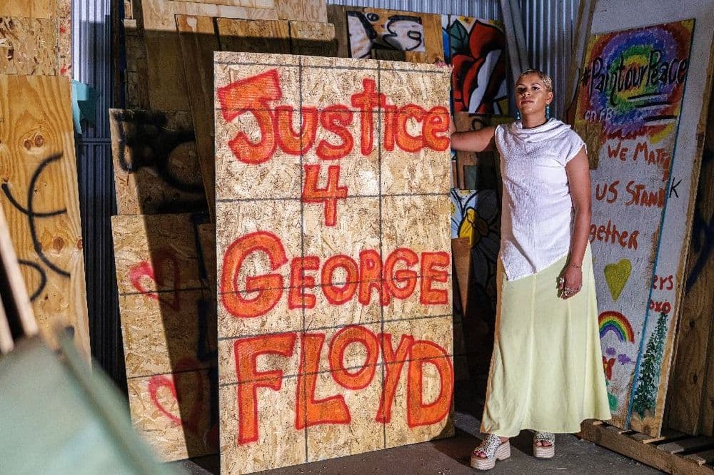 A Minneapolis, une collection d'art bien particulière perpétue la mémoire de George Floyd