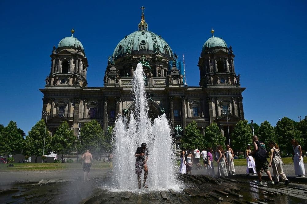 L'Allemagne transpire et se dessèche sous la canicule qui a essoré l'Europe