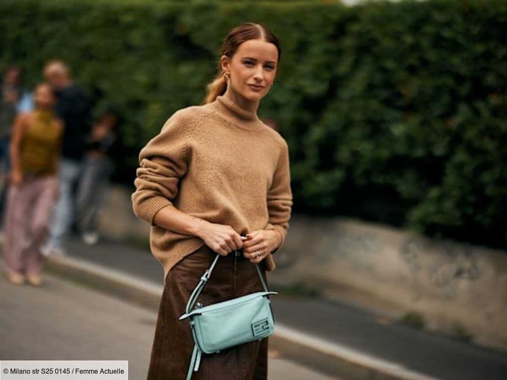 C'est la meilleure astuce pour rentrer un pull dans son pantalon sans faire de bosse pour un look élégant et tendance