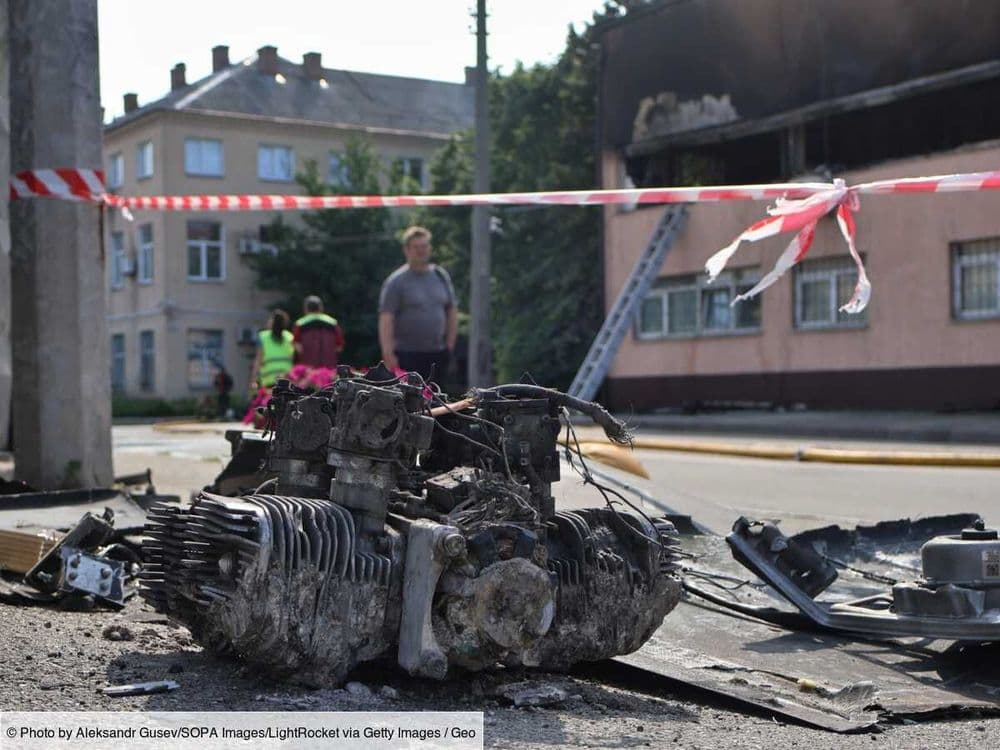 La Russie fait pleuvoir des milliers de drones Shahed-136 sur l'Ukraine, mais ils ne viennent pas d'Iran