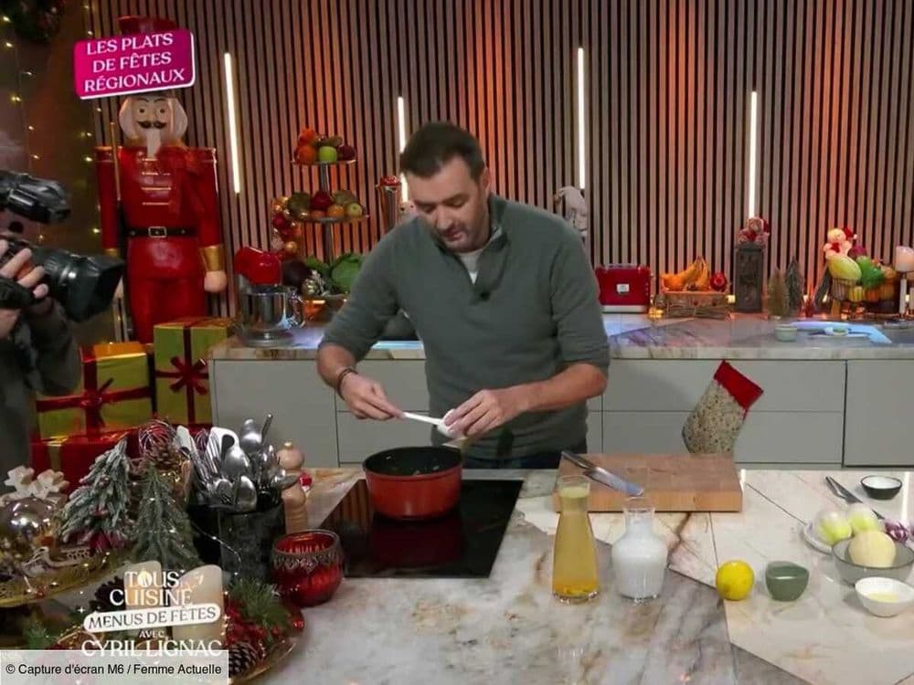 Tous en cuisine avec Cyril Lignac : la liste des ingrédients pour préparer les recettes de fêtes du 9 au 13 décembre 2024