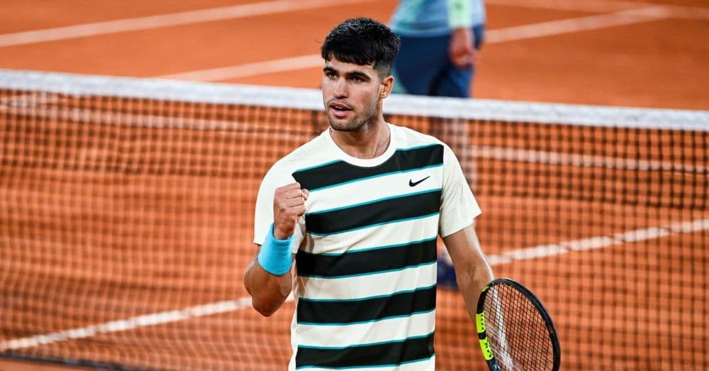 Alcaraz-Musetti: 4-6, 7-6, 6-0, 2-0