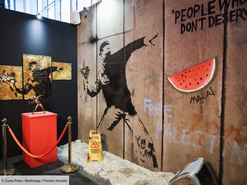 Banksy est de retour : Un pochoir de l’artiste a été retrouvé à Marseille