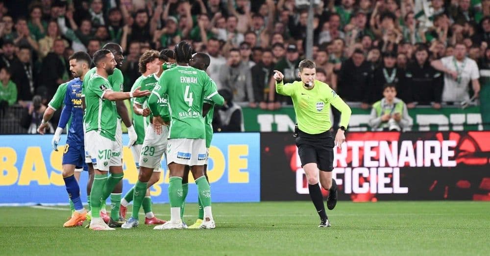 Letexier, grosse polémique sur ASSE-OL