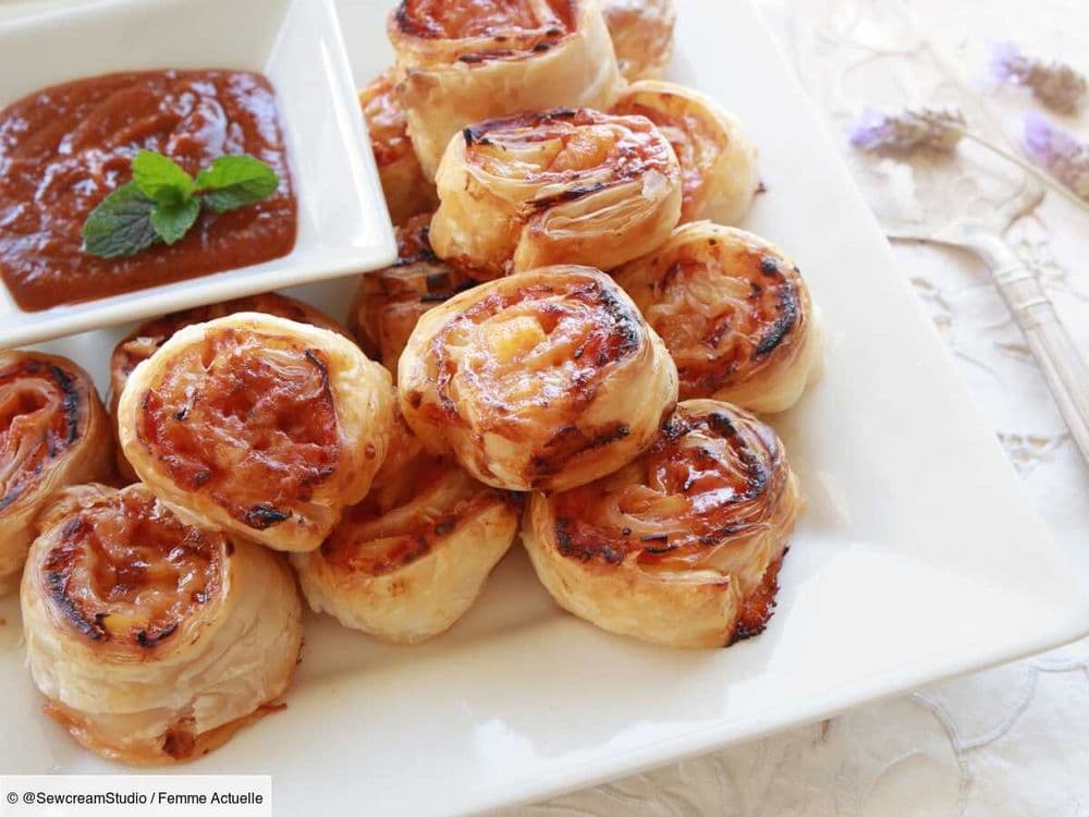 Des amis débarquent sans prévenir pour l'apéro ? Optez pour cette recette express de feuilleté au bacon et à la ricotta