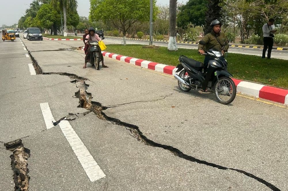 Un puissant séisme frappe la Birmanie et la Thaïlande voisine