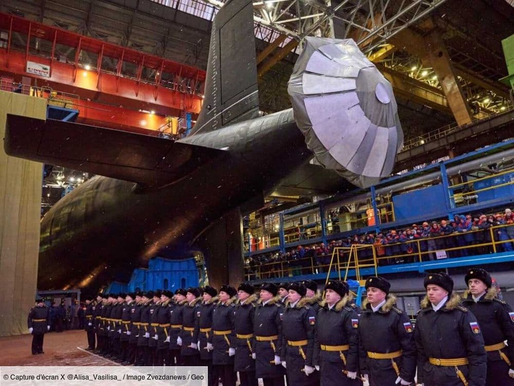 Russie : Moscou a testé son sous-marin le plus avancé, l'Arkhangelsk, équipé de missiles hypersoniques Zircon