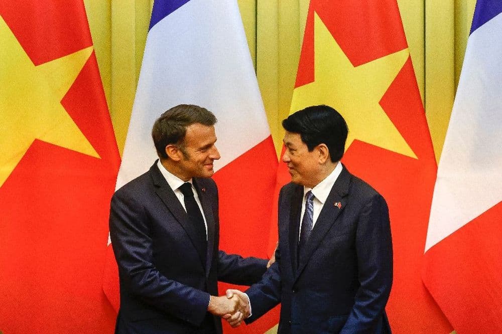 Macron au Vietnam pour promouvoir un ordre mondial "fondé sur le droit", face à Trump et Xi
