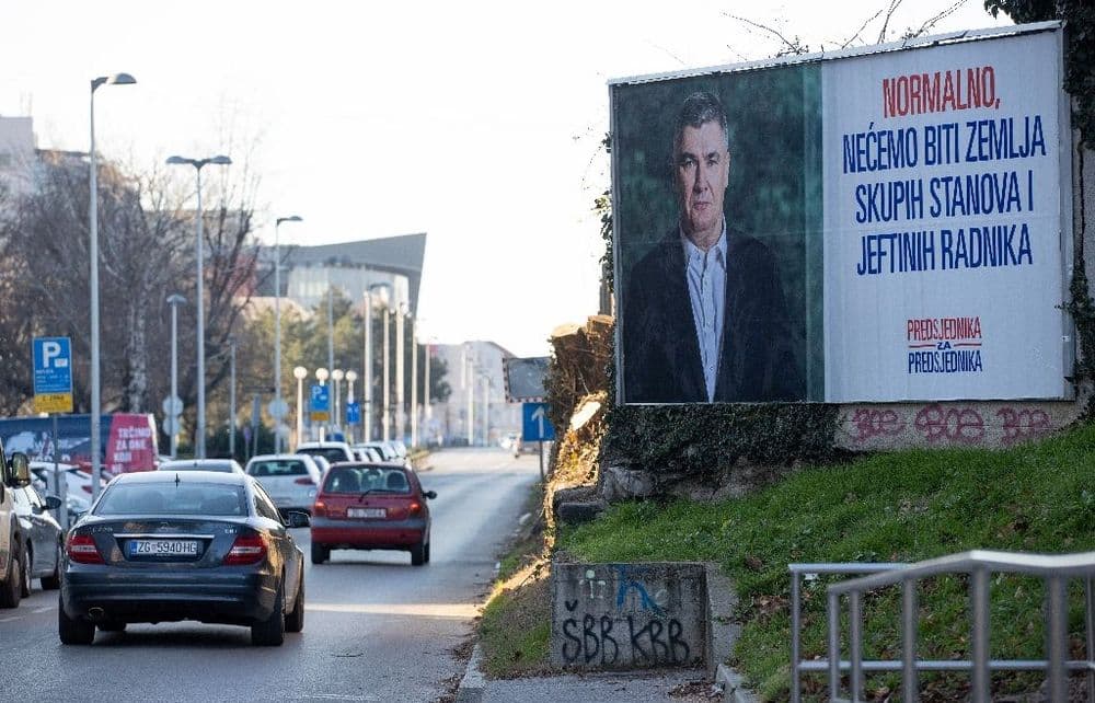 Présidentielle en Croatie : le chef de l'Etat sortant l'emporte dès le premier tour, selon le sondage sortie des urnes