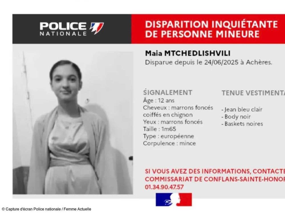 Disparition inquiétante : un appel à témoins lancé pour tenter de retrouver une jeune fille de 12 ans