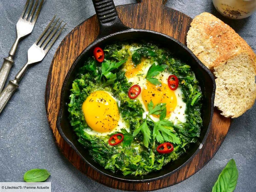 Faible en calories et IG bas, cette recette facile de chakchouka d'une nutritionniste est idéale en perte de poids