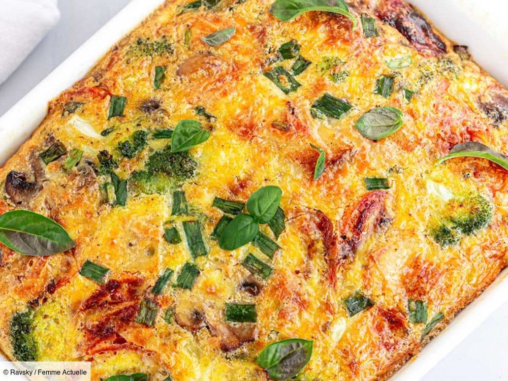 Quiche sans pâte au chorizo et fromage de chèvre : la recette simple et efficace pour le dîner
