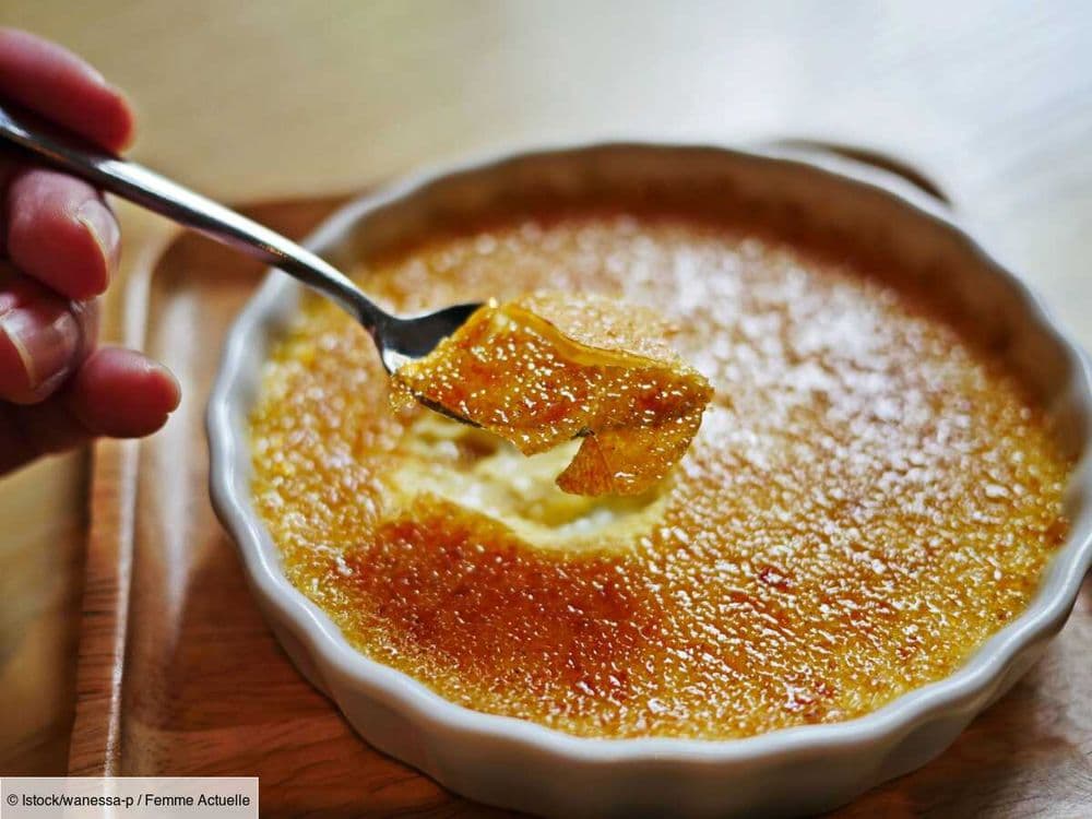 Crème brûlée diététique : la recette simple et gourmande d’une nutritionniste