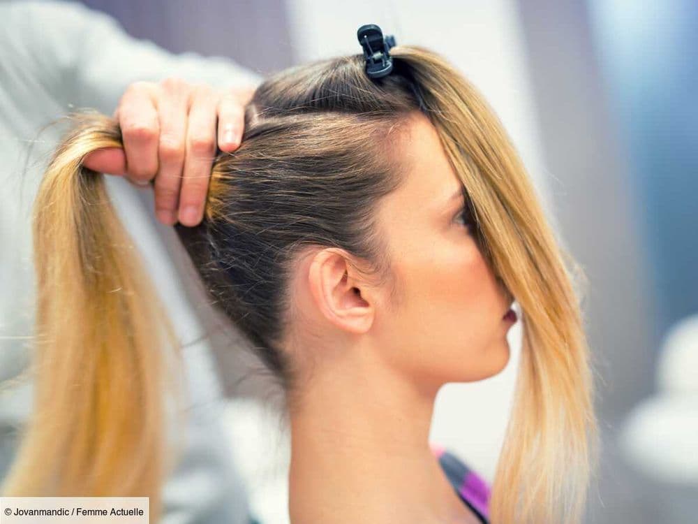 Voici la technique toute simple d'un coiffeur pour redonner du volume aux cheveux fins et plats avec une pince