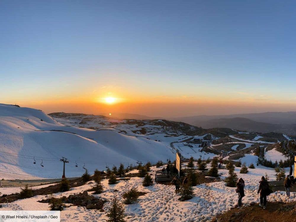 Au Liban, le ski permet d'oublier les horreurs de la guerre