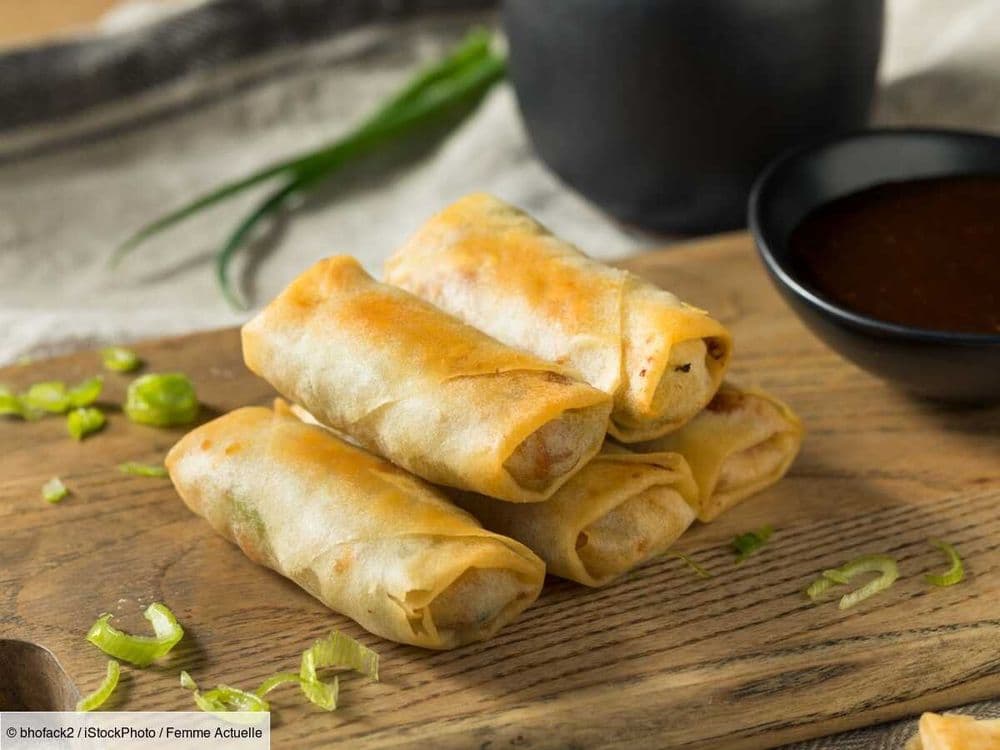 Bricks au poulet curry : la recette bien croustillante