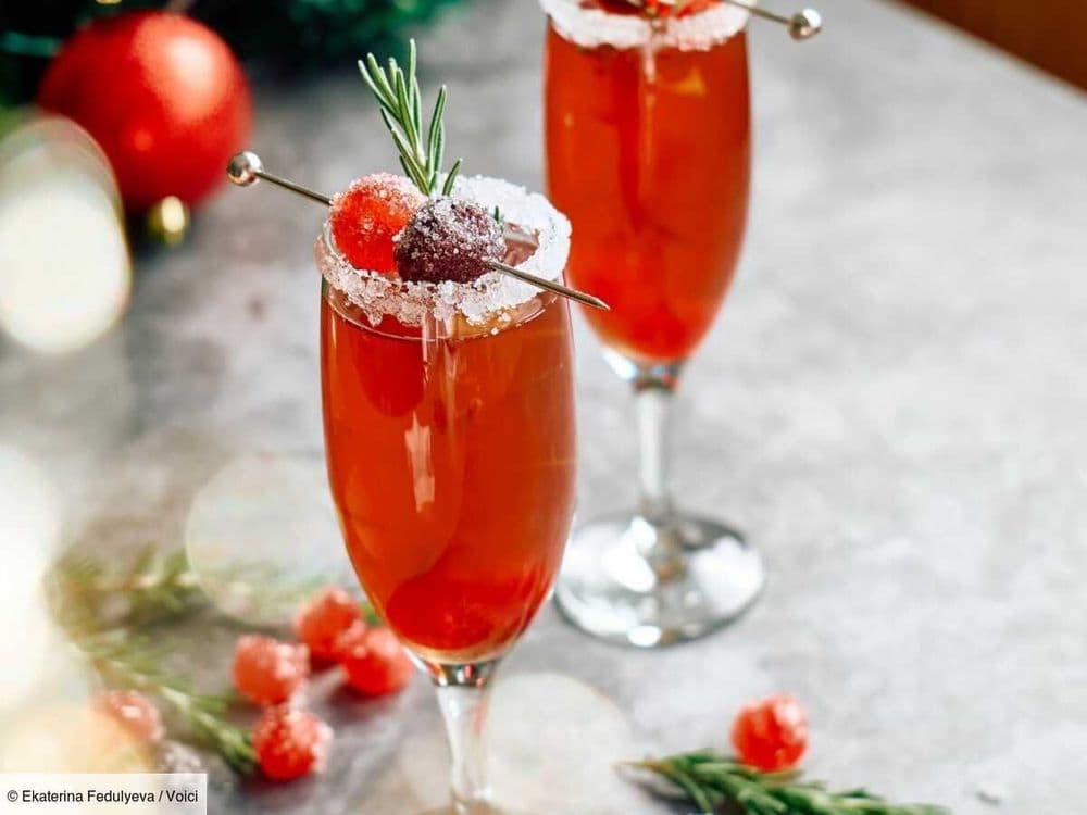 Mimosa de Noël : ce cocktail pétillant, revisité aux cranberries, est parfait pour les fêtes