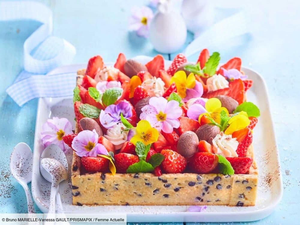 La recette pas-à-pas de la tarte aux fraises qui en jette !