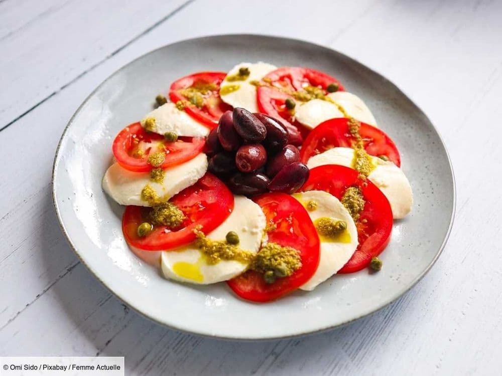24 salades pour l'été avec de la mozzarella
