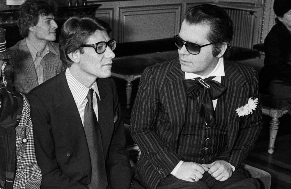 Karl Lagerfeld/Yves Saint Laurent : 3 anecdotes sur leur rivalité fraternelle