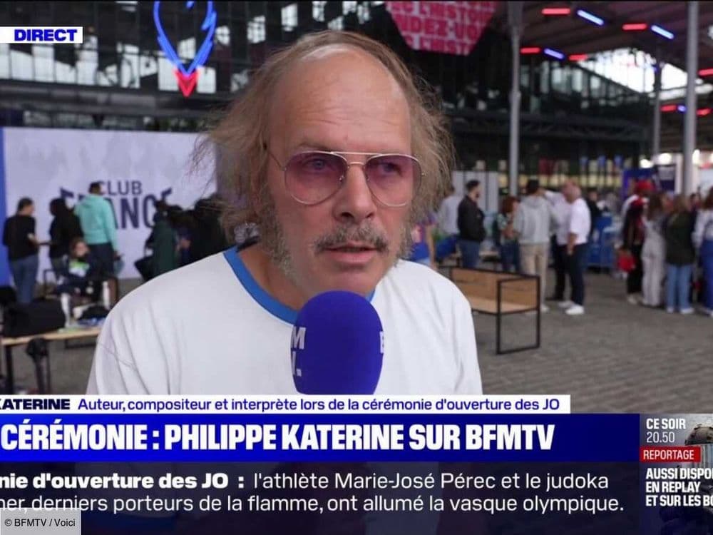 “J’ai trouvé ça très fou” : Philippe Katerine réagit à la polémique après sa prestation aux JO de Paris 2024 (ZAPTV)