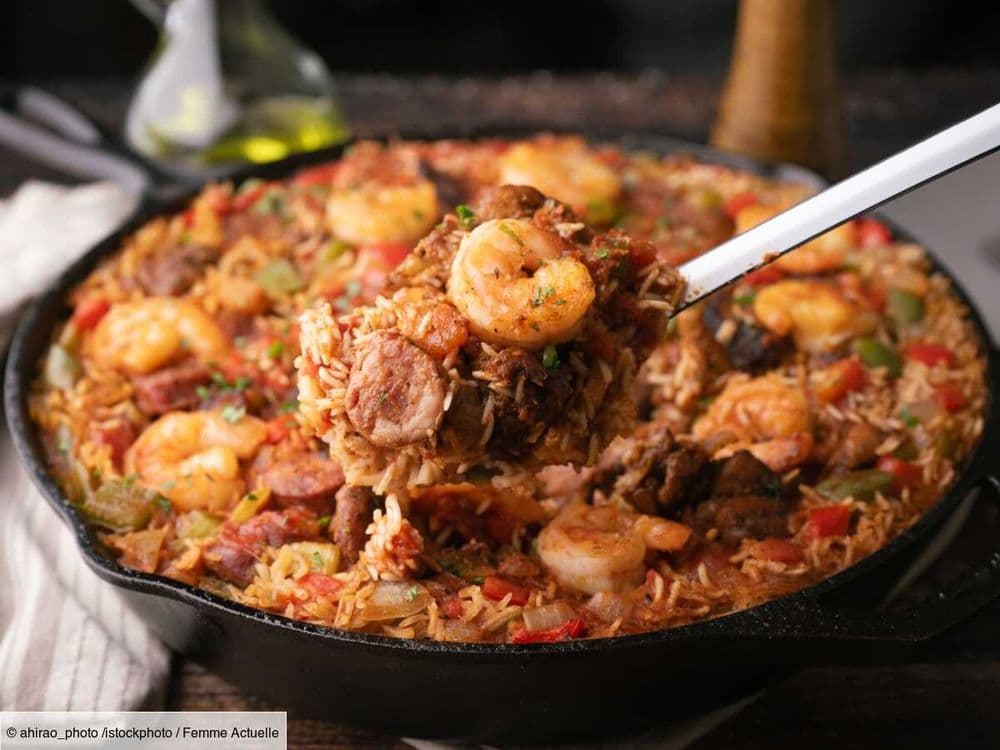 Jambalaya comme à la Nouvelle-Orléans - la recette en vidéo