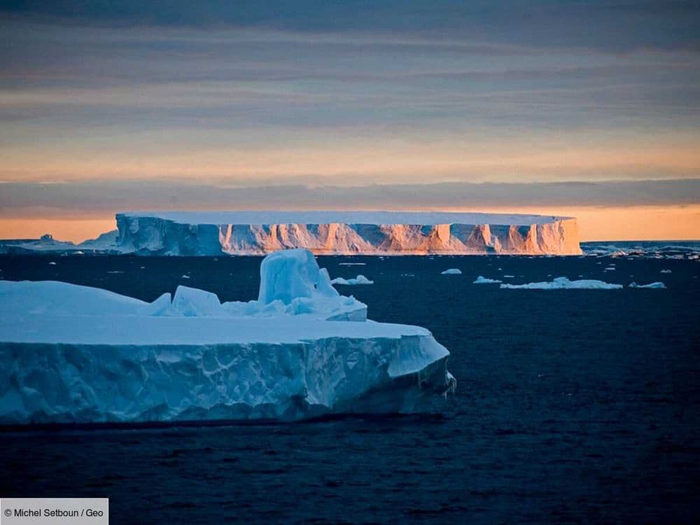 Selon une étude, la fonte des glaces antarctique ralentit l'essentiel courant circumpolaire