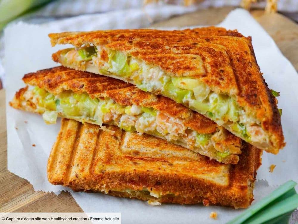 Croque-monsieur à la truite et poireaux : la recette pas chère dont vous ne vous lasserez pas