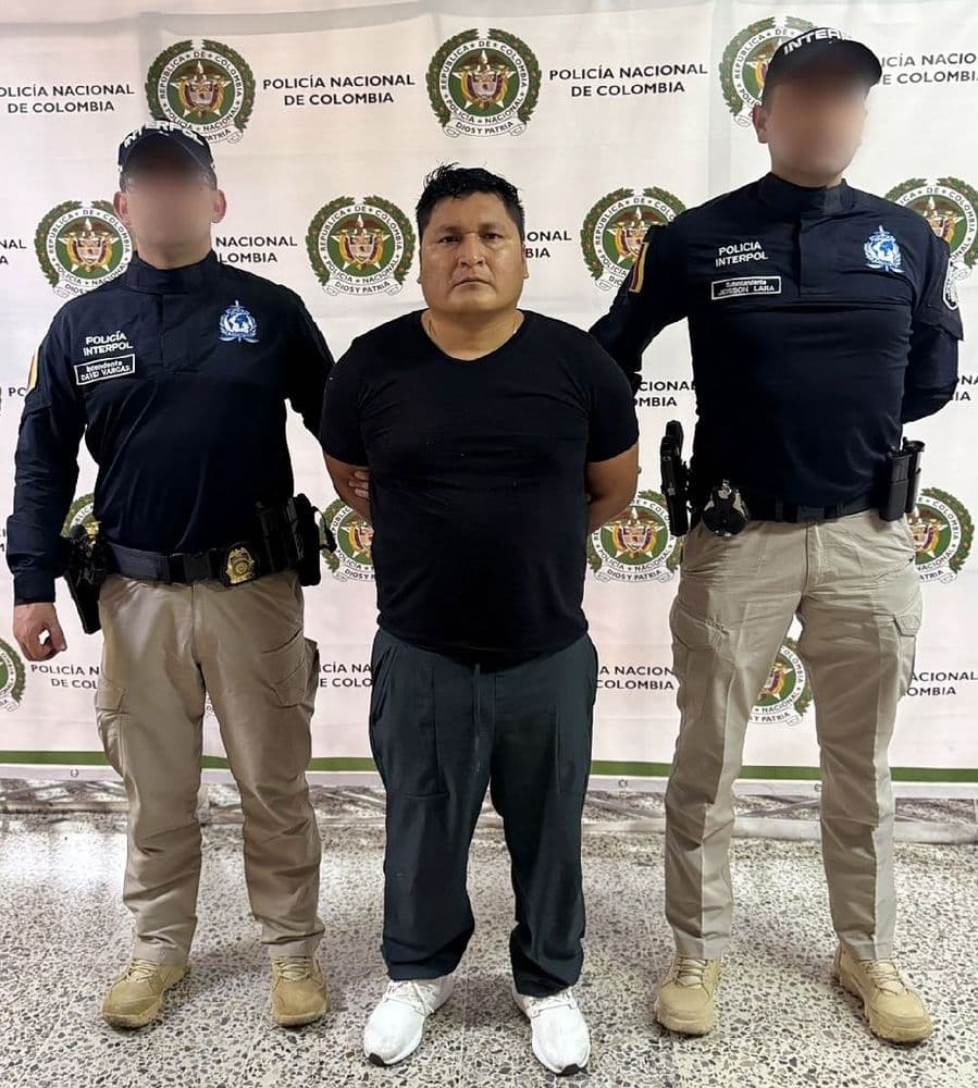 Arrestation en Colombie du principal suspect du massacre de 13 employés d'une mine au Pérou