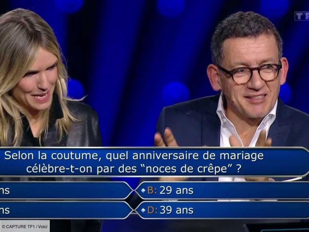 "Je savais que je n’aurais pas dû divorcer" : Dany Boon fait une blague osée face à Laurence Arné dans Qui veut gagner des millions ?