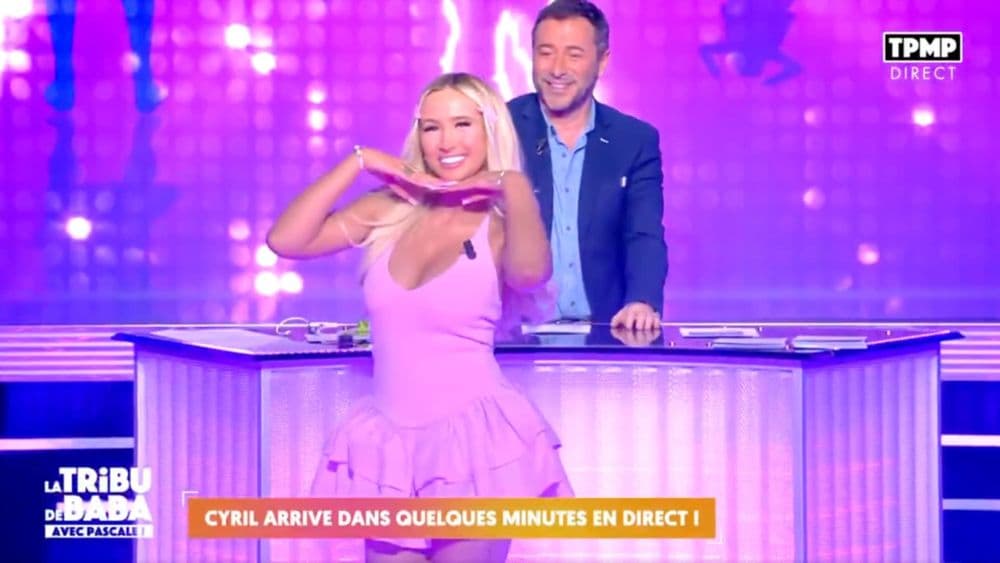 TPMP : la robe très sexy de Polska manque de lui jouer des tours, elle protège son intimité comme elle peut