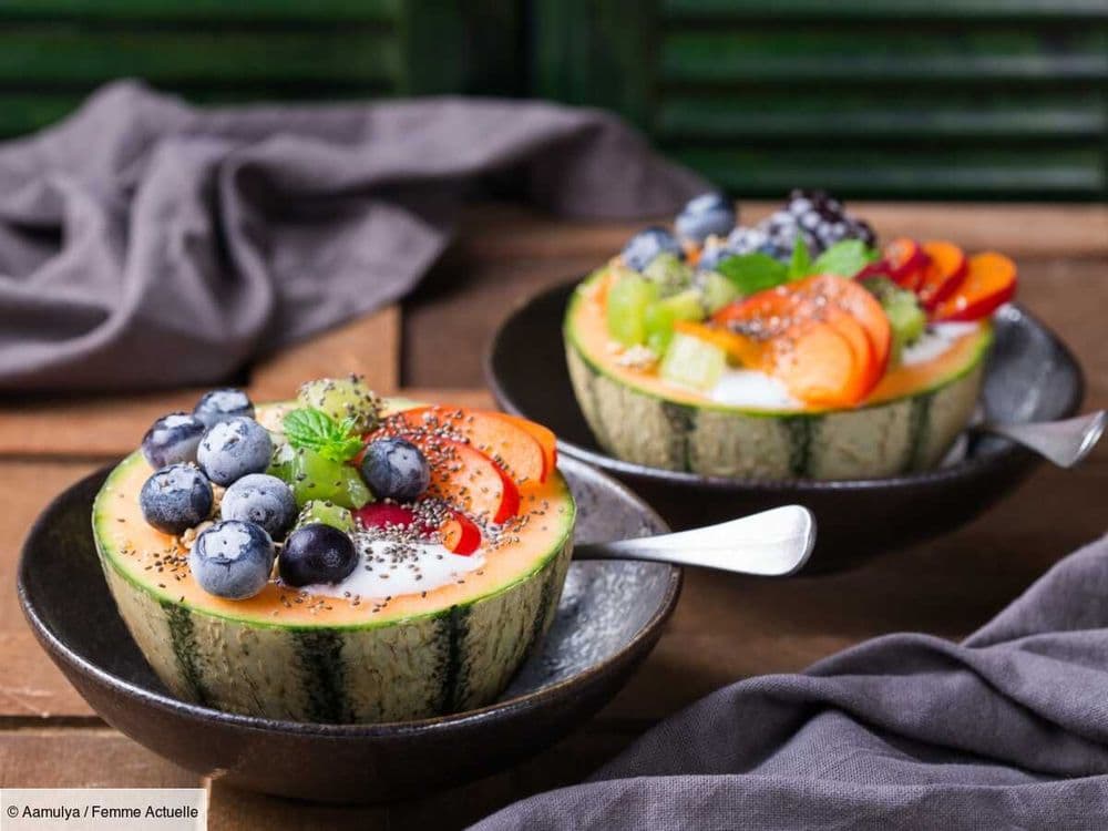 Nos desserts rapides et rafraîchissants avec du melon