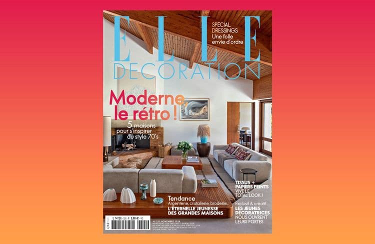 Iconiques 70's !  Le nouveau ELLE Décoration est en kiosque