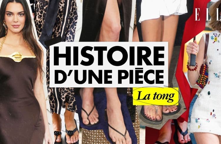 Histoire d’une pièce : la tong, de la plage aux podiums