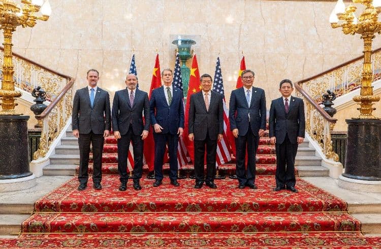 Commerce: l'espoir grandit dans les discussions entre Washington et Pékin