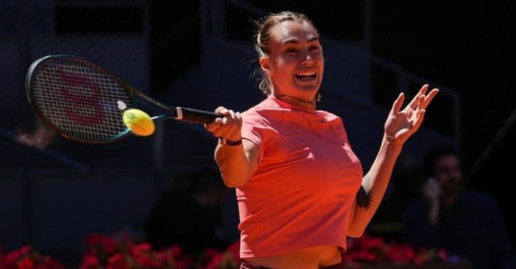 Madrid: Sabalenka déroule, Swiatek souffre